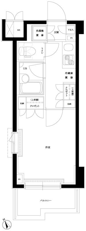 ルーブル目黒不動前 間取り
