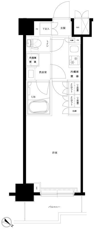 ルーブル住吉弐番館 間取り