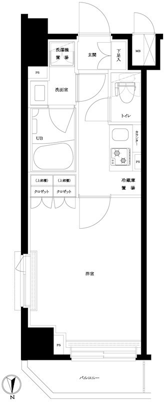 ルーブル西新井 間取り図