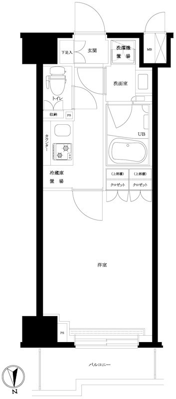 ルーブル西新井 間取り図