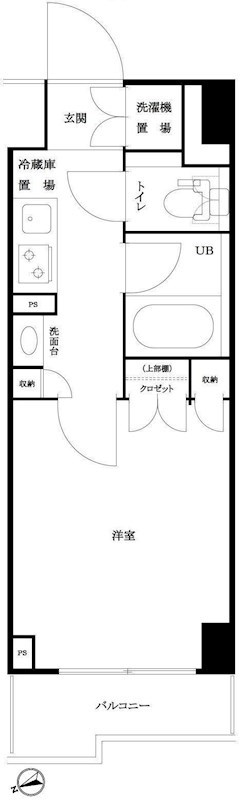 ルーブル仲六郷壱番館 間取り