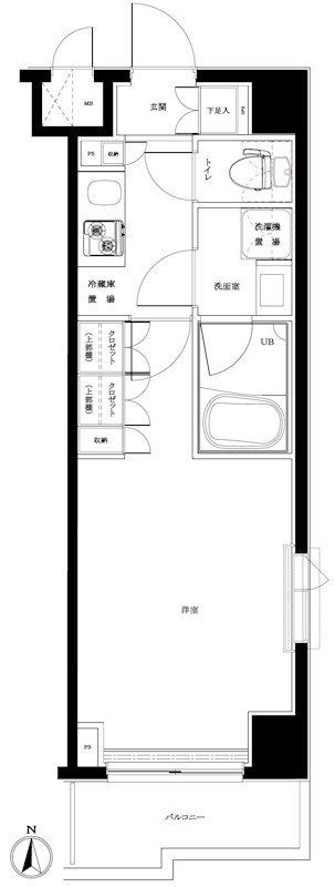 ルーブル高島平 間取り