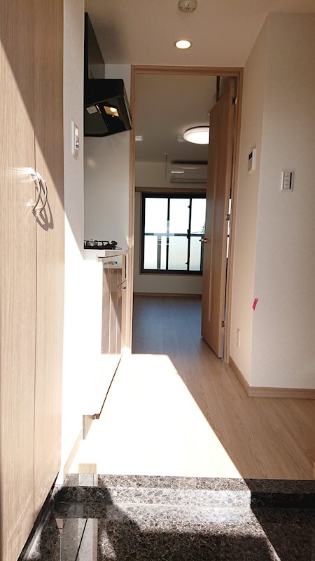 ルーブル武蔵中原参番館 玄関