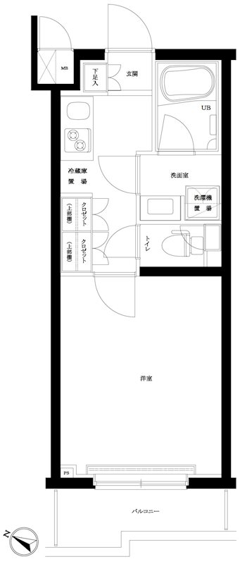 ルーブル板橋泉町弐番館 間取り図