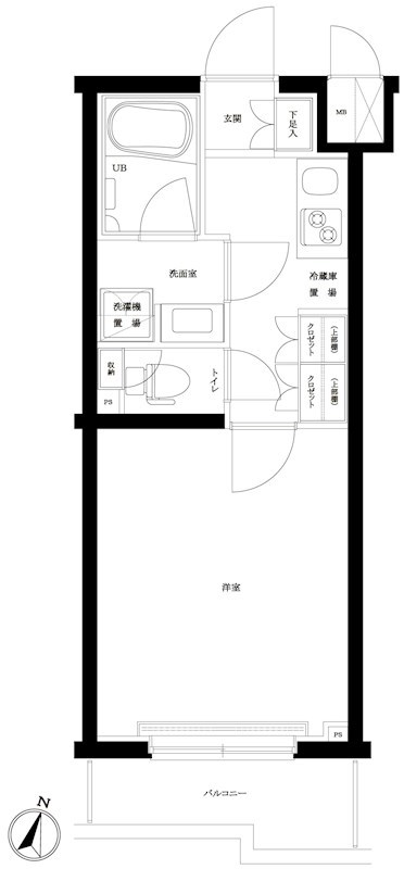 ルーブル板橋泉町弐番館 間取り図