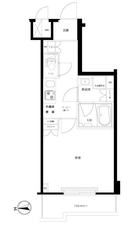 ルーブル横濱江ケ崎町 間取り