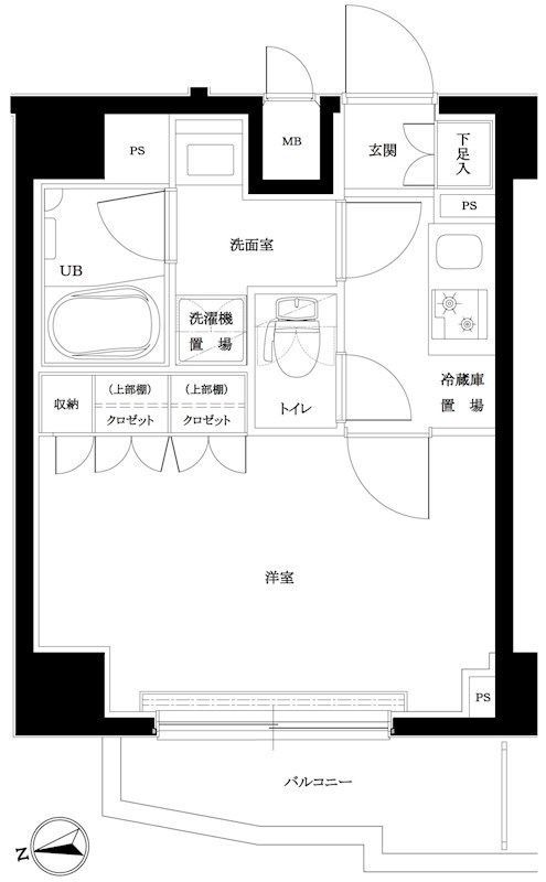 ルーブル横濱矢向 間取り図