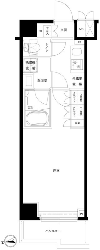 ルーブル横濱矢向 間取り図