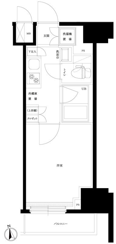 ルーブル羽田西 間取り図