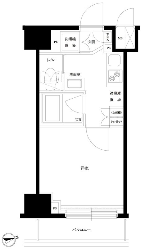ルーブル羽田西 間取り図
