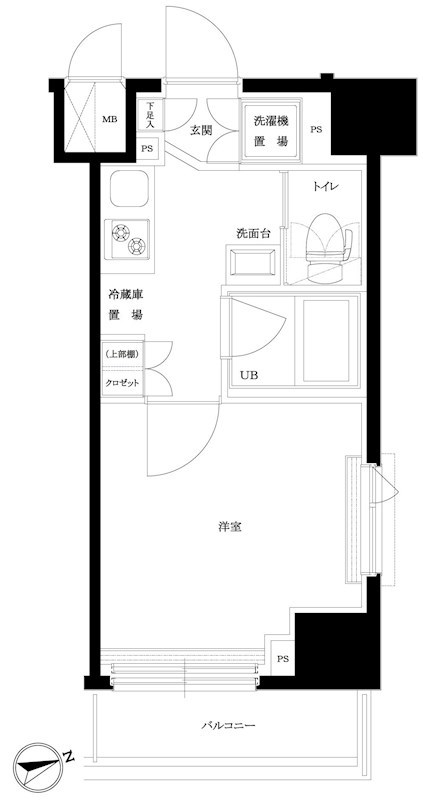 ルーブル羽田西 間取り図