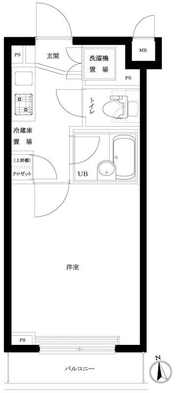 ルーブル大鳥居 間取り図