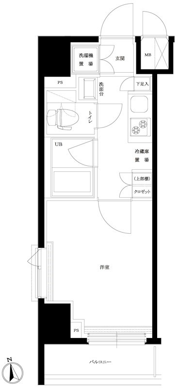 ルーブル羽田西 間取り図