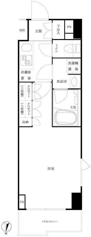 ルーブル池袋弐番館 間取り