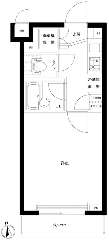 ルーブル大鳥居 間取り図