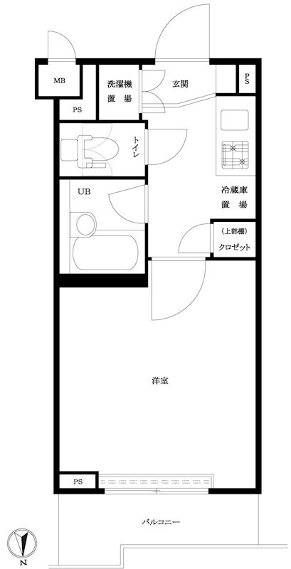 ルーブル大鳥居 間取り図