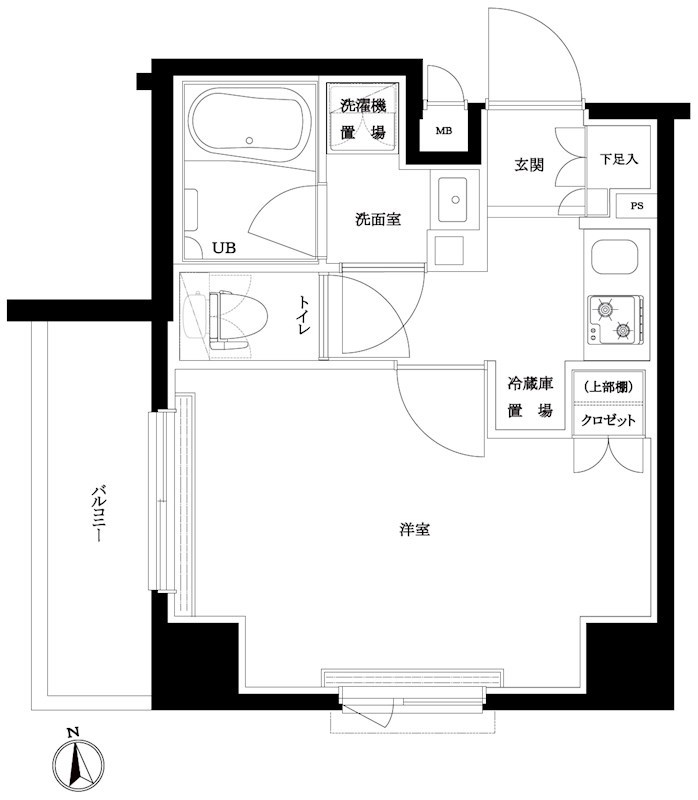 ルーブル新高島平 間取り図