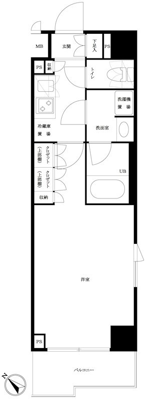 ルーブル川崎貝塚参番館 間取り図
