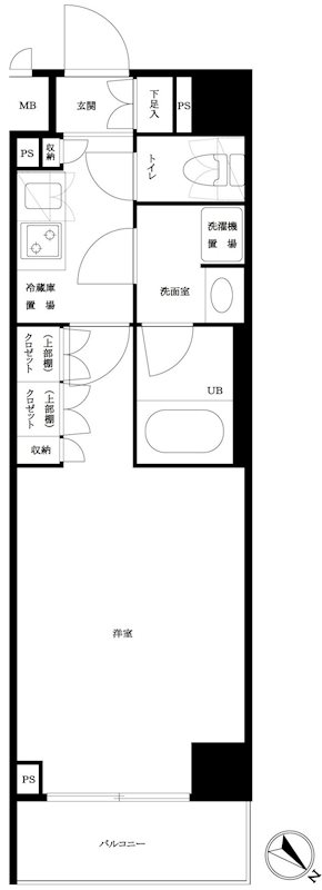 ルーブル川崎貝塚参番館 間取り