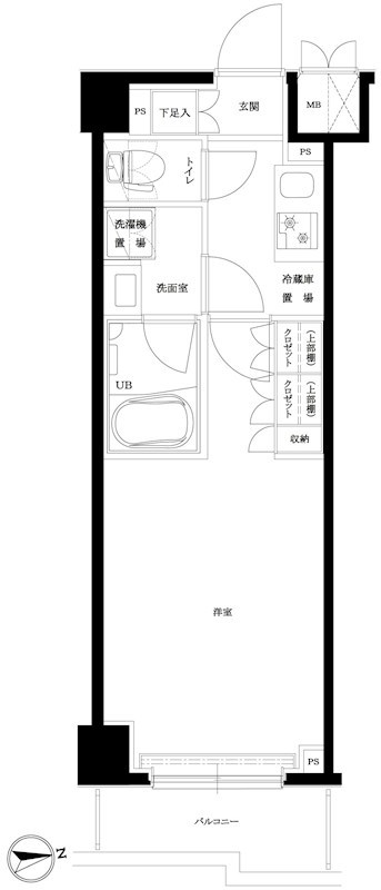 ルーブル横濱矢向 間取り図