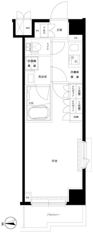 ルーブル横濱矢向 間取り図