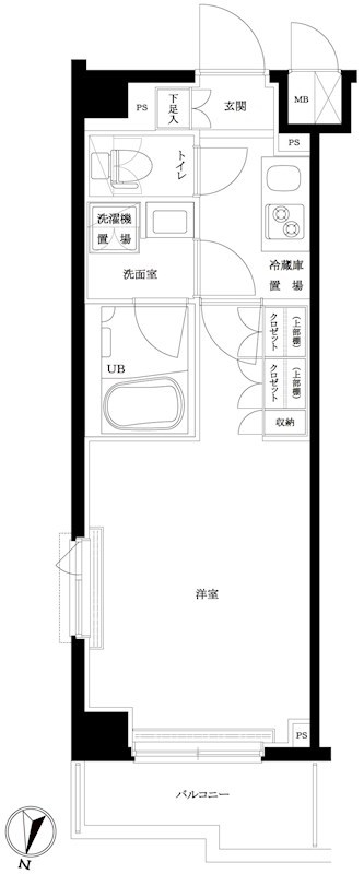 ルーブル板橋泉町壱番館 間取り図