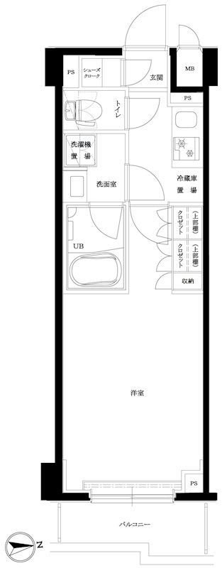 ルーブル横濱矢向 間取り図