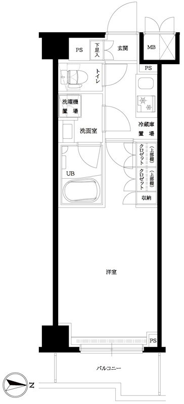 ルーブル武蔵新城六番館 間取り
