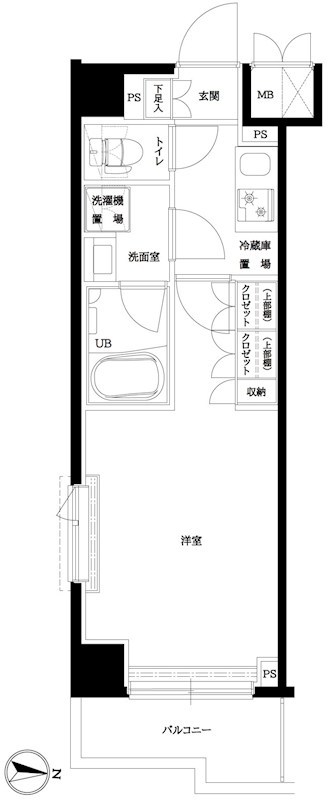 ルーブル武蔵新城六番館 間取り図