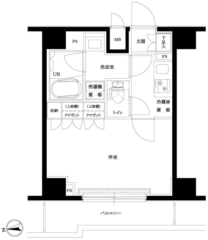 ルーブル横濱矢向 間取り図