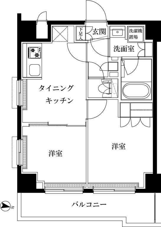 ルーブル志村坂上 間取り図