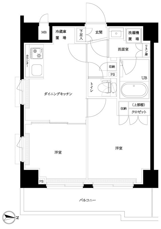 ルーブル志村坂上 間取り図