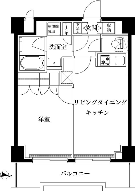 ルーブル志村坂上 間取り図