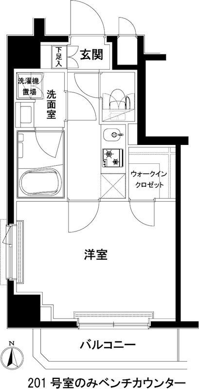 ルーブル木場 間取り図