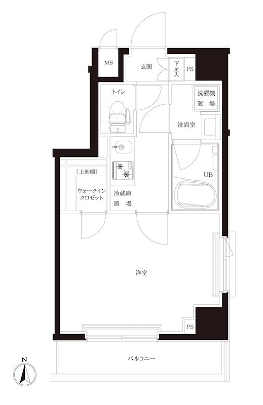 ルーブル木場 間取り図