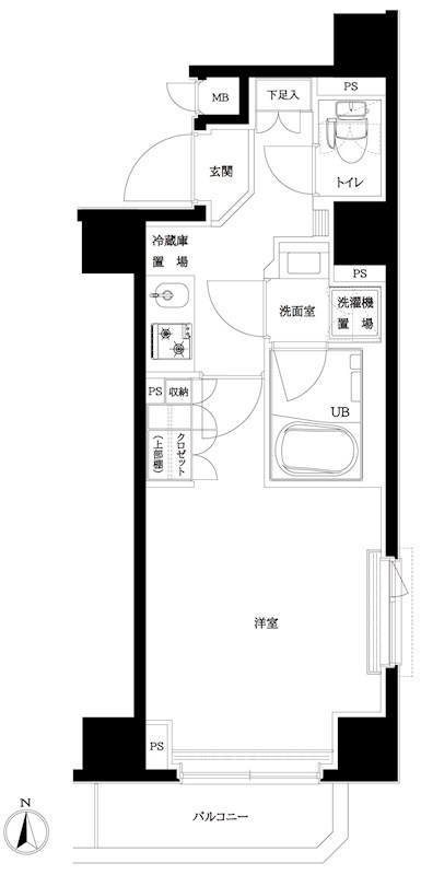 ルーブル木場 間取り図