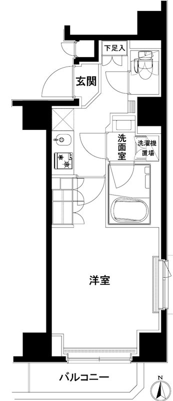 ルーブル木場 間取り図
