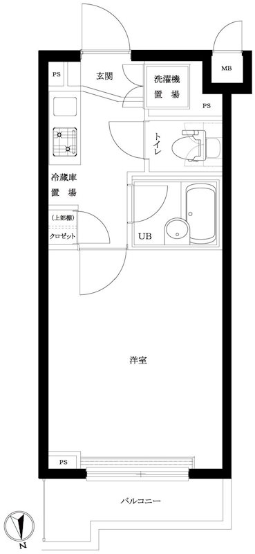 ルーブル大鳥居 間取り図