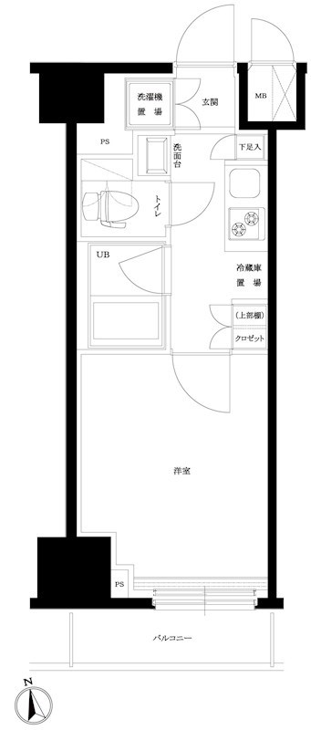 ルーブル羽田西 間取り図