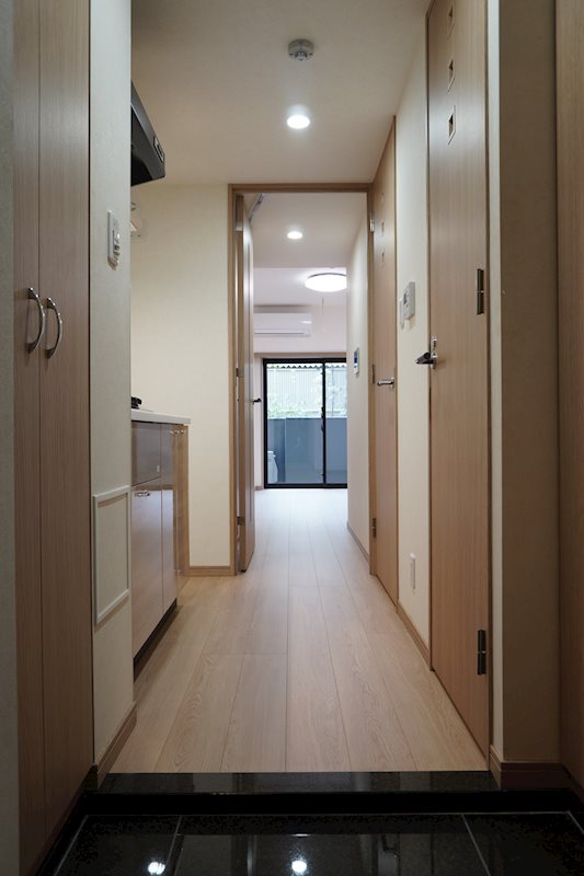 ルーブル蓮根弐番館 玄関