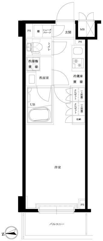 ルーブル横濱矢向 間取り図