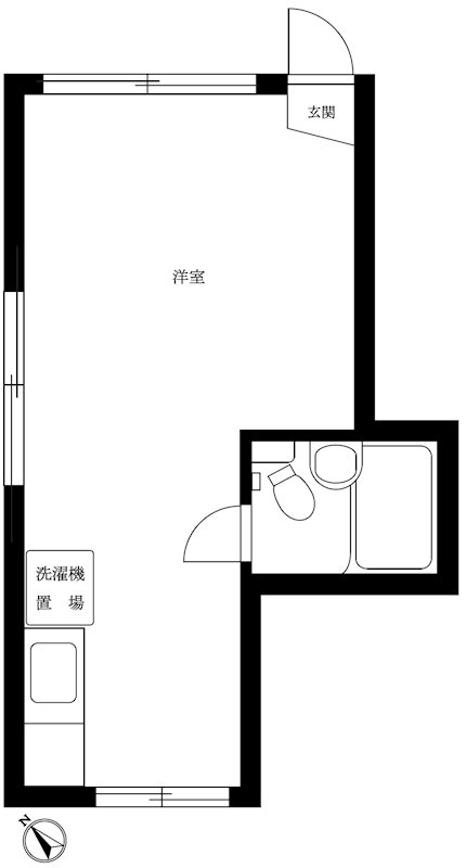 ホワイトハイツ神楽坂Ⅰ 間取り