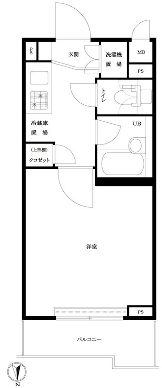 ルーブル大鳥居 間取り図