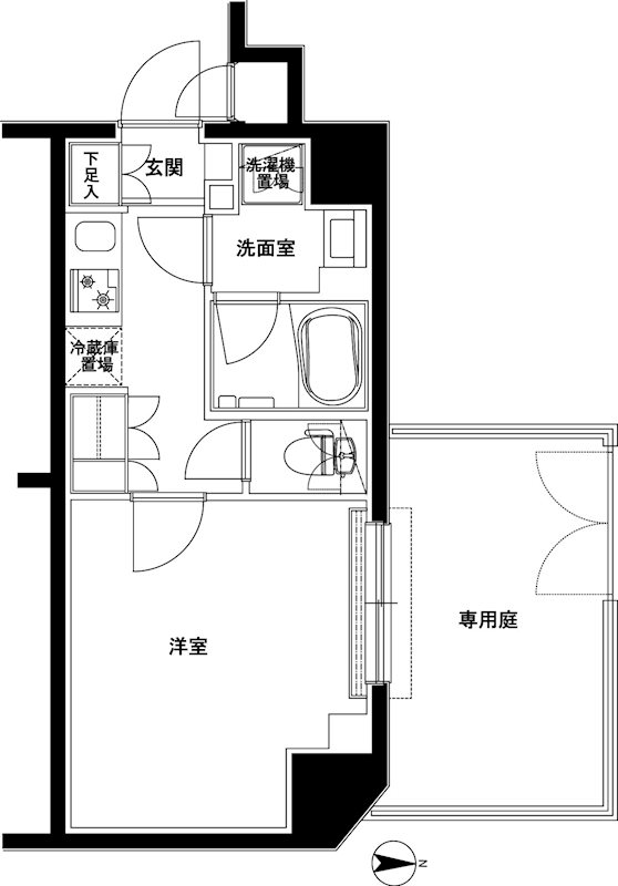 ルーブル綾瀬 間取り図