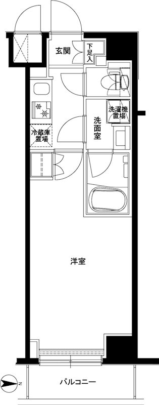 ルーブル綾瀬 間取り図