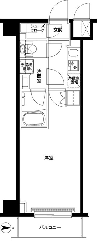 ルーブル綾瀬 間取り図