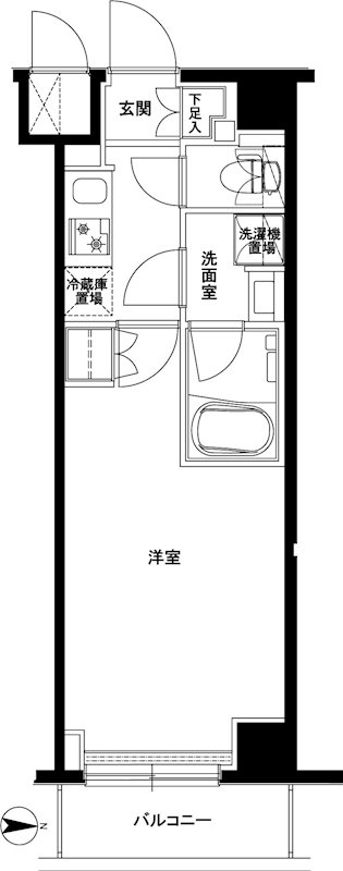 ルーブル綾瀬 間取り図