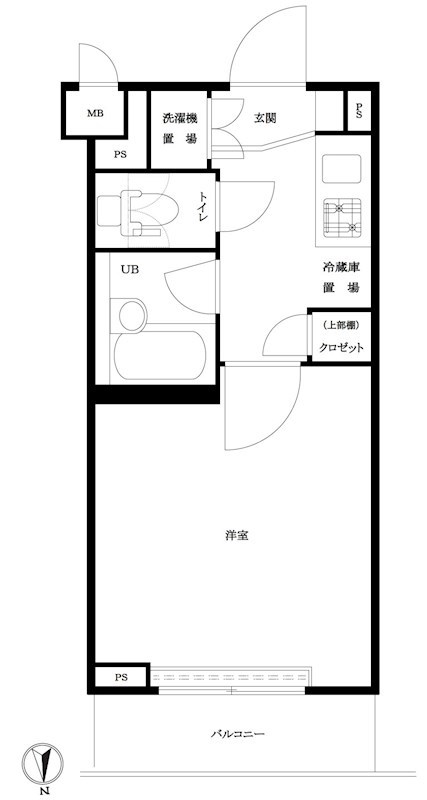 ルーブル大鳥居 間取り図