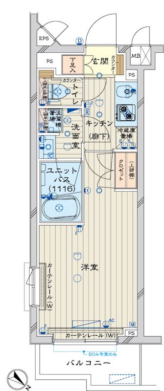 ルーブル横濱矢向弐番館 間取り図