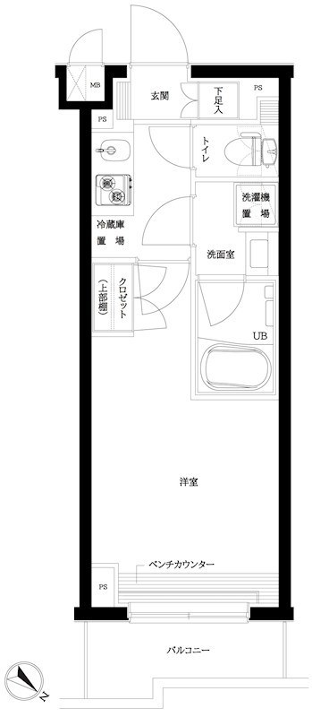 ルーブル横濱矢向弐番館 間取り